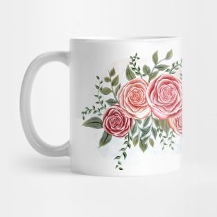 Roses bouquet pattern Mug